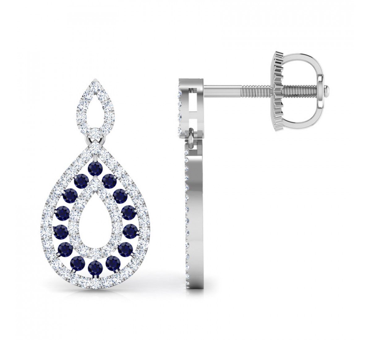 Nebulify Sea Diamond Earrings