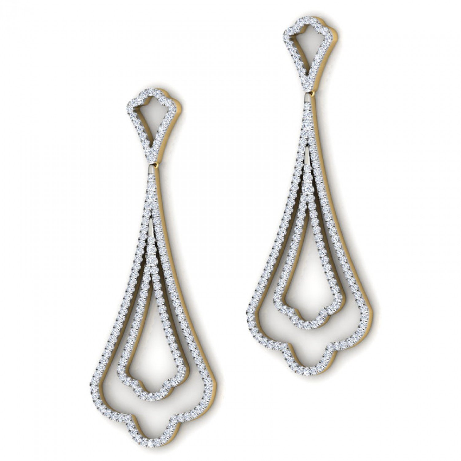 Glimmify Chirpy Diamond Earrings