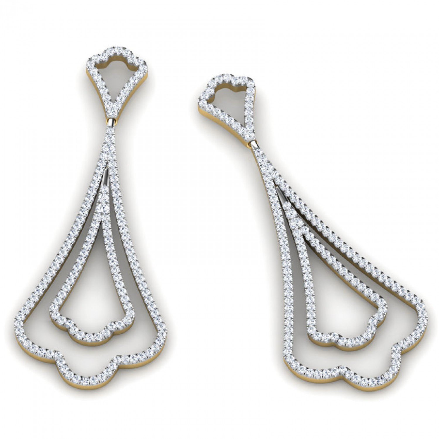 Glimmify Chirpy Diamond Earrings