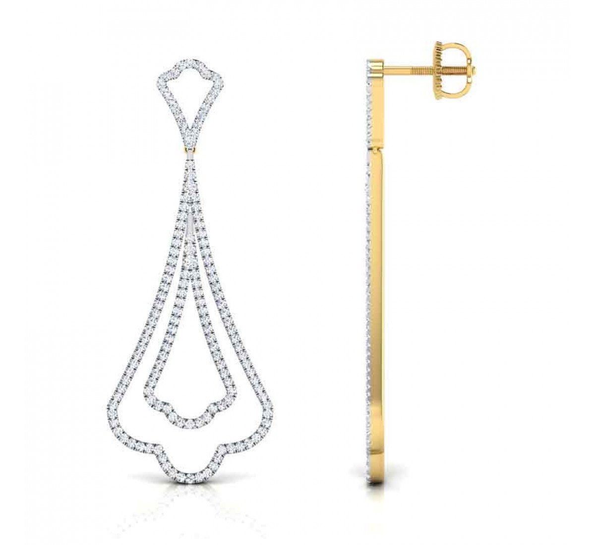 Glimmify Chirpy Diamond Earrings