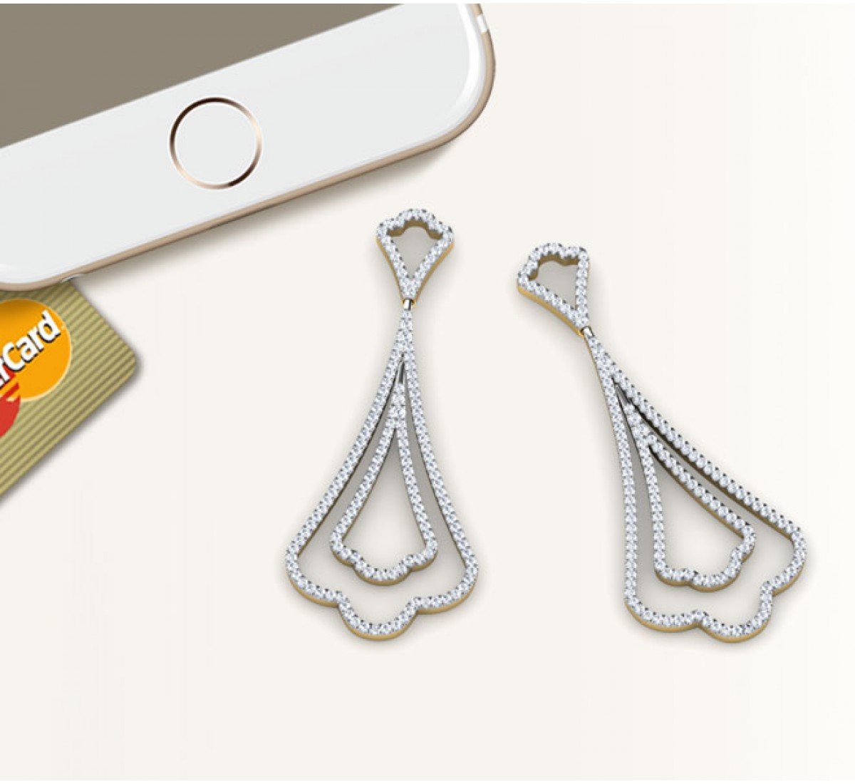 Glimmify Chirpy Diamond Earrings
