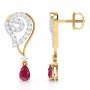 Elysify Alternated Diamond Earrings