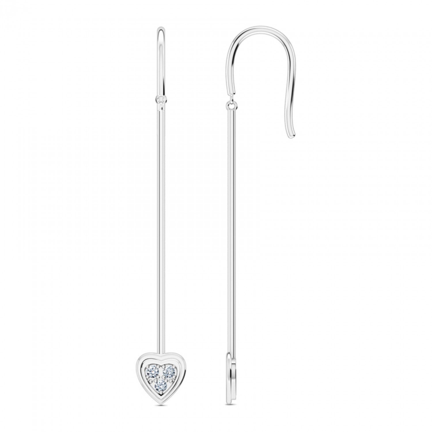 Zenitize Olivia Diamond Earrings