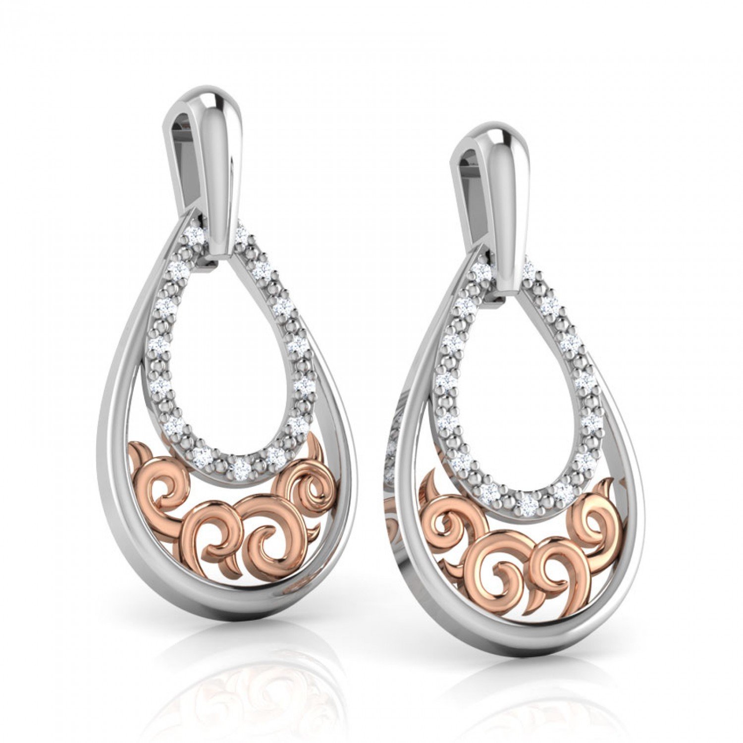 Radiantize Sleek Diamond Earrings
