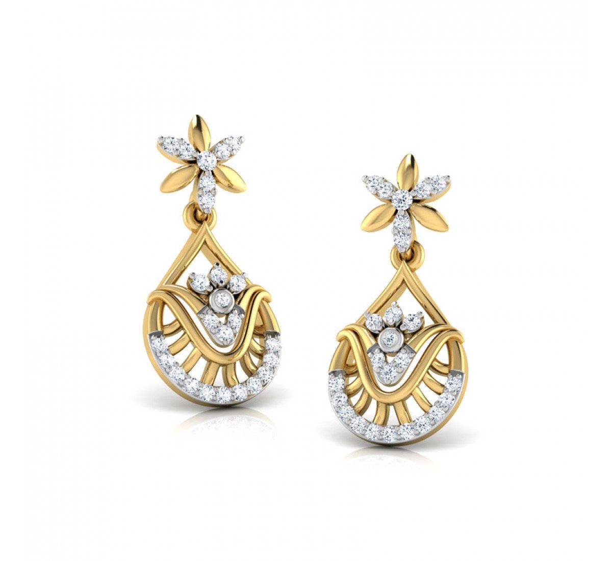 Unityze Maria Diamond Earrings