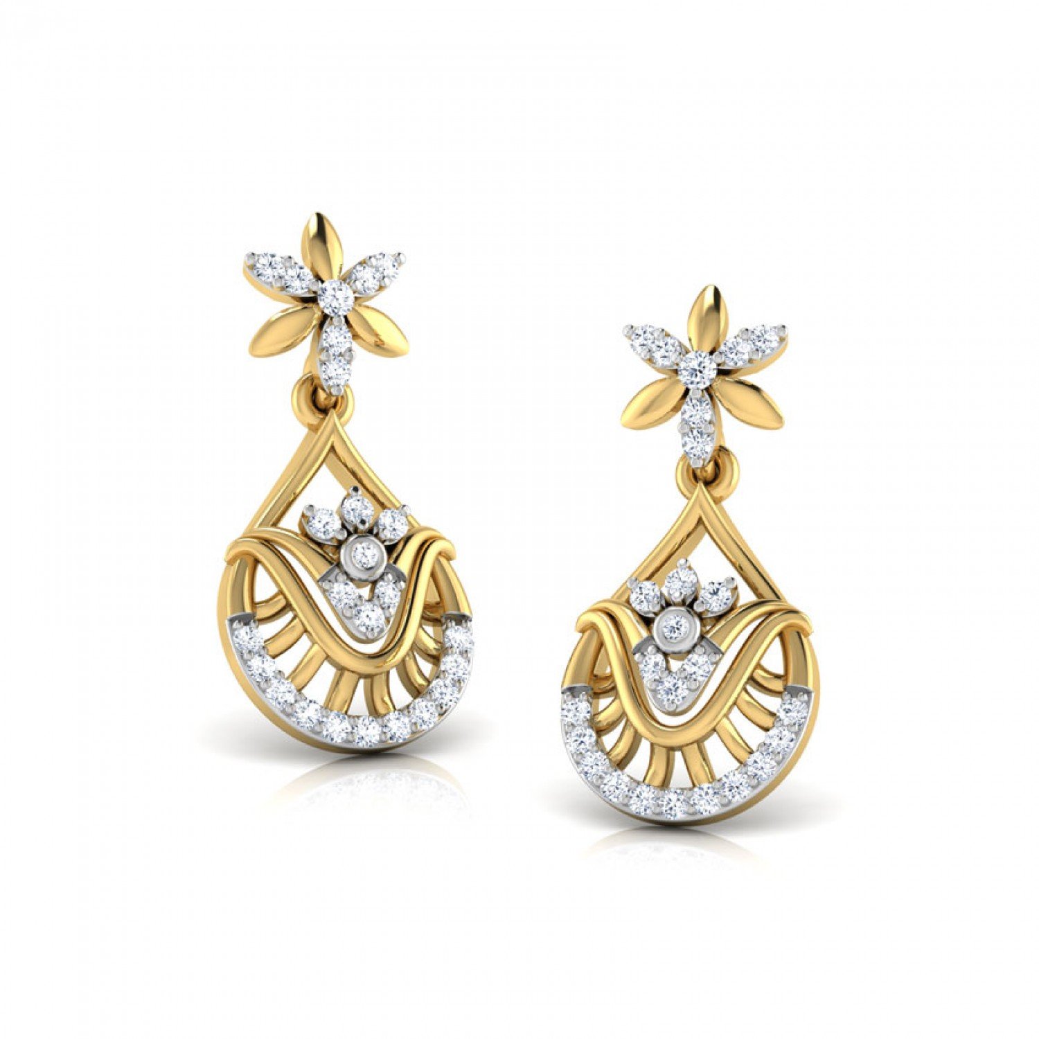 Unityze Maria Diamond Earrings