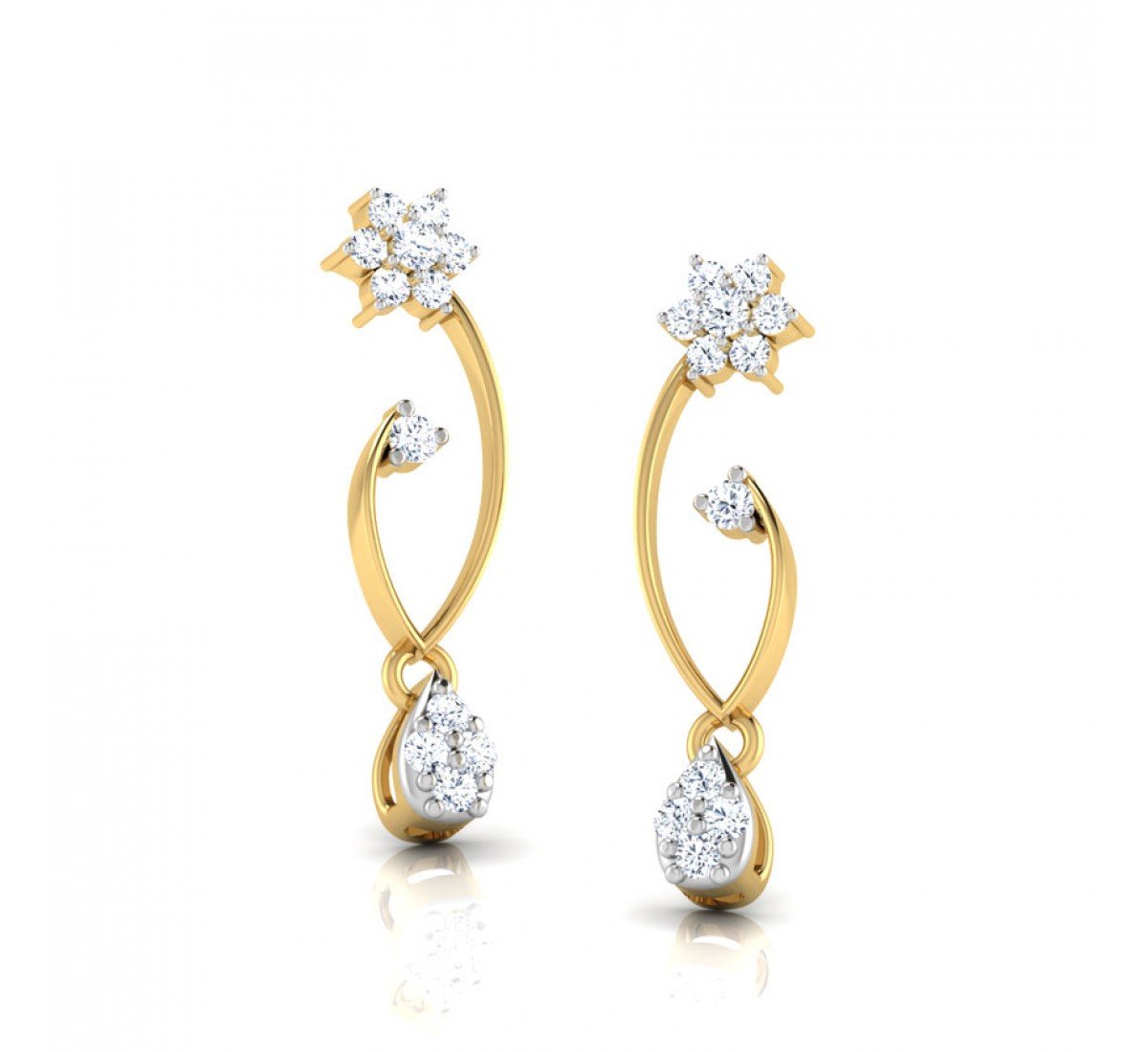 Mirageify Diamond Earrings