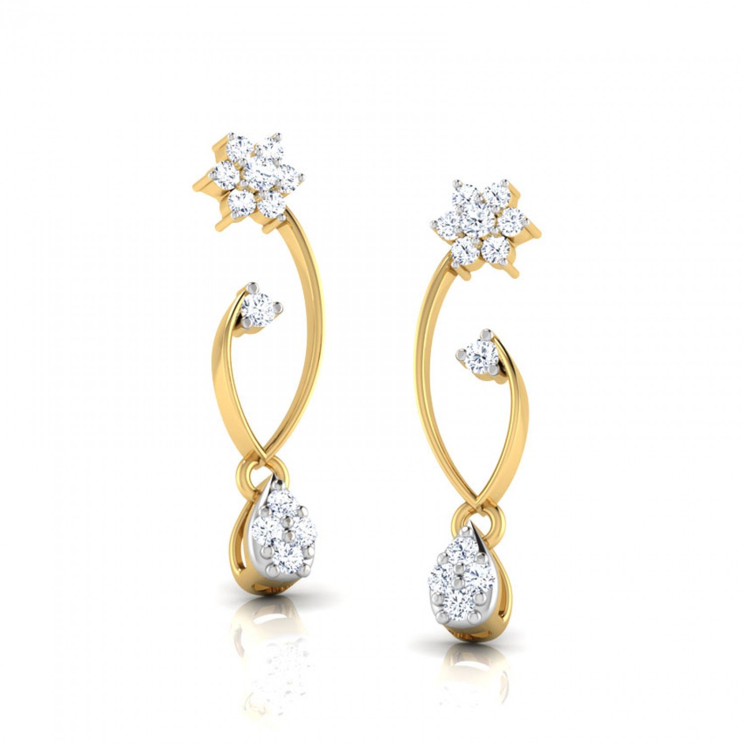 Mirageify Diamond Earrings