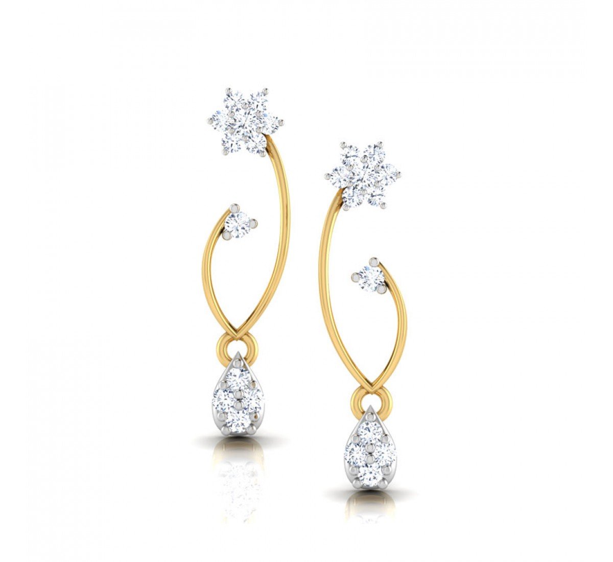 Mirageify Diamond Earrings