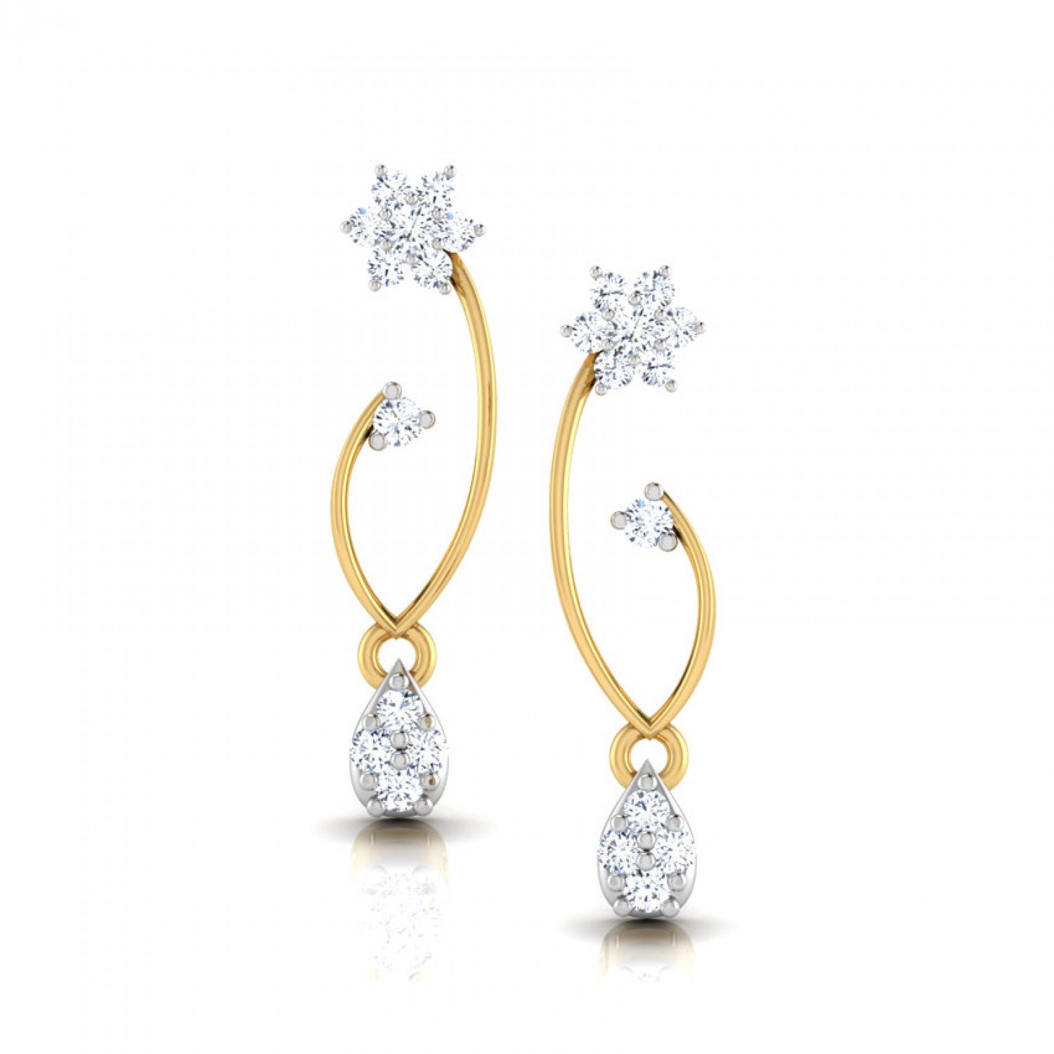 Mirageify Diamond Earrings