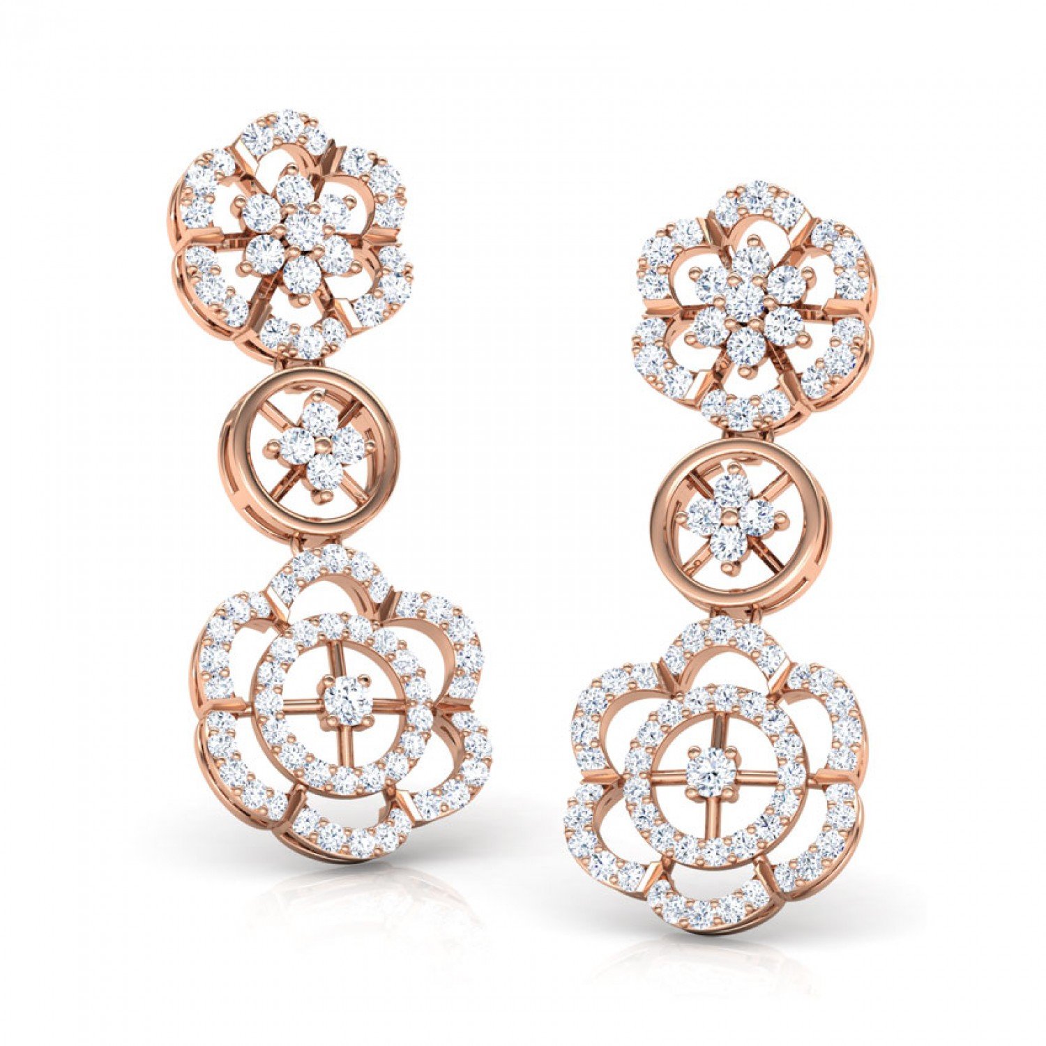 Vortexify Carina Diamond Earrings