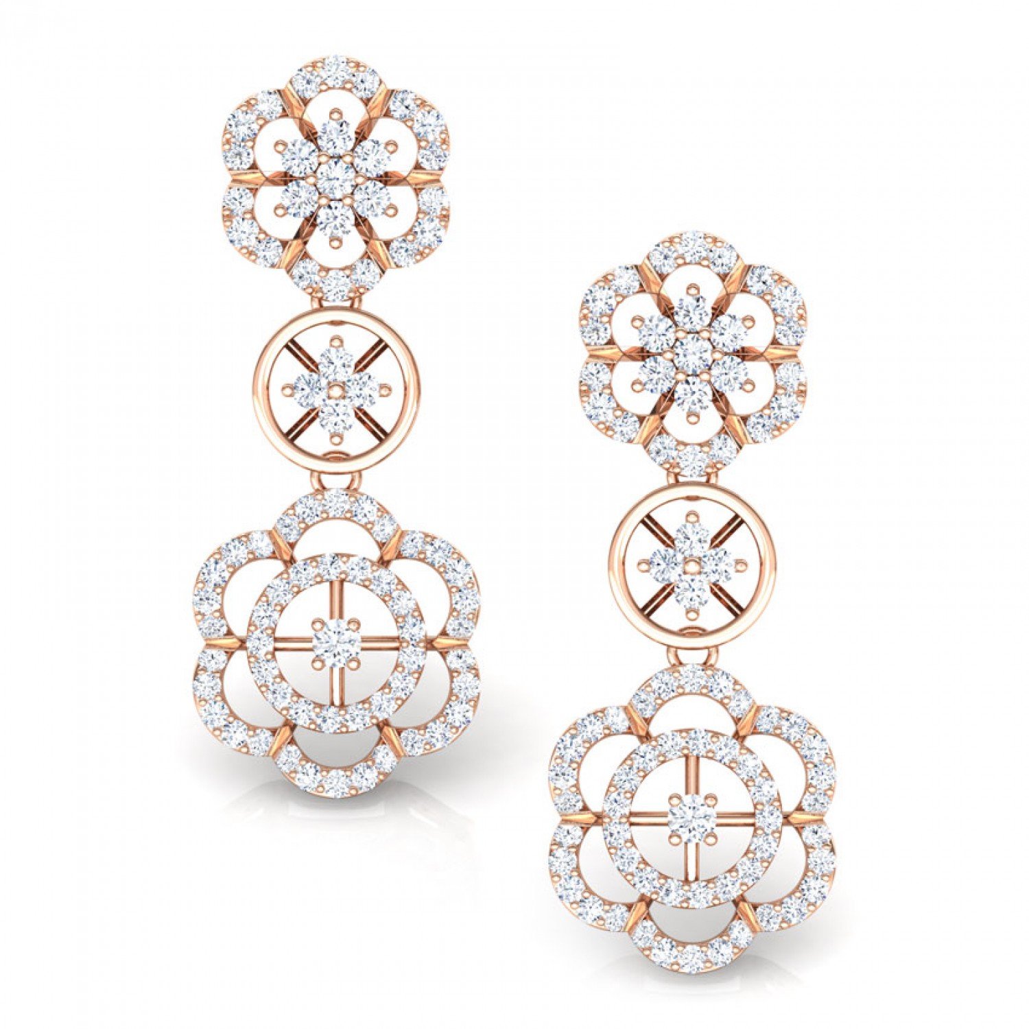 Vortexify Carina Diamond Earrings