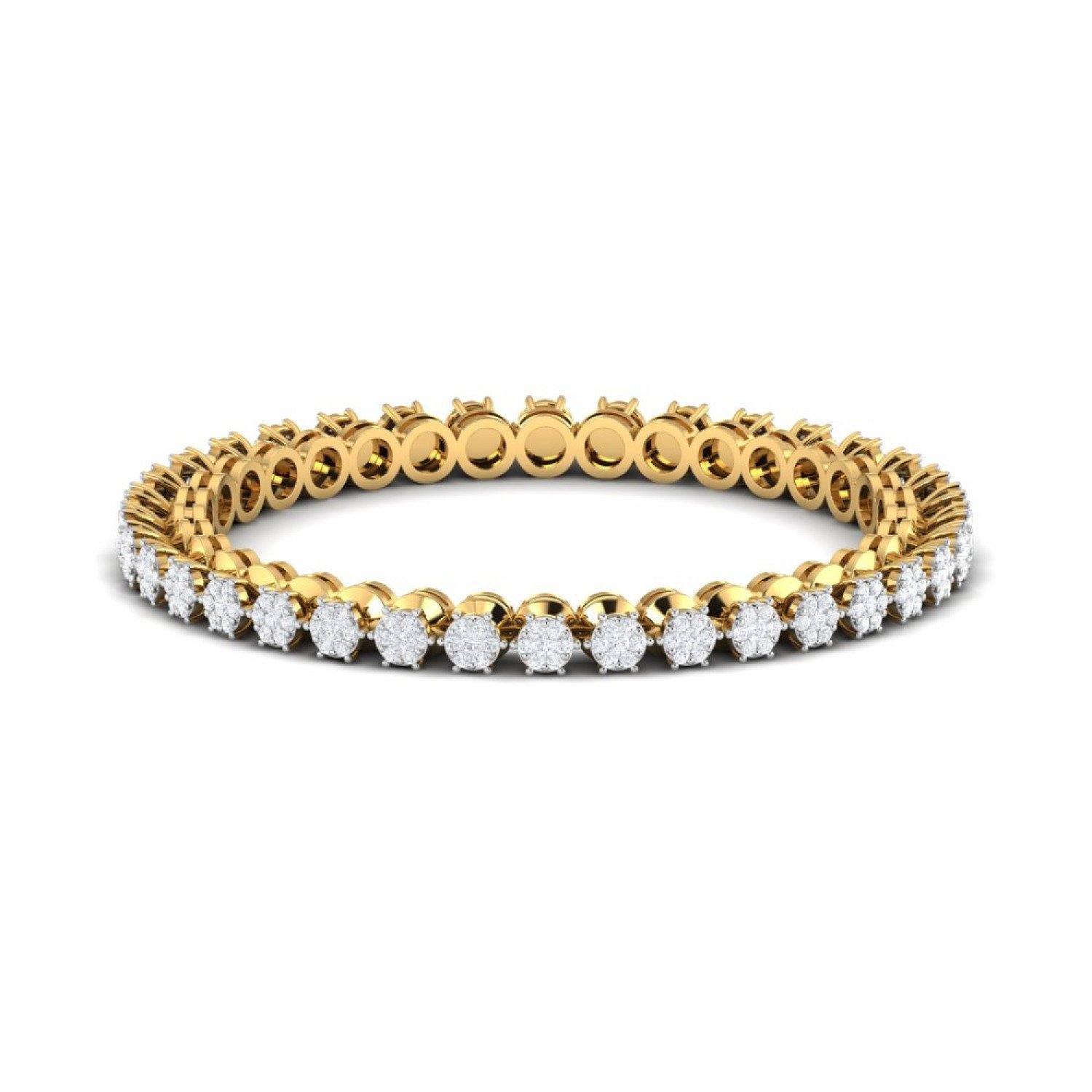 Sonaki Round Diamond Bangles Sonaki Round Diamond Bangles