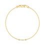 Folded Isabel Diamond Bracelet