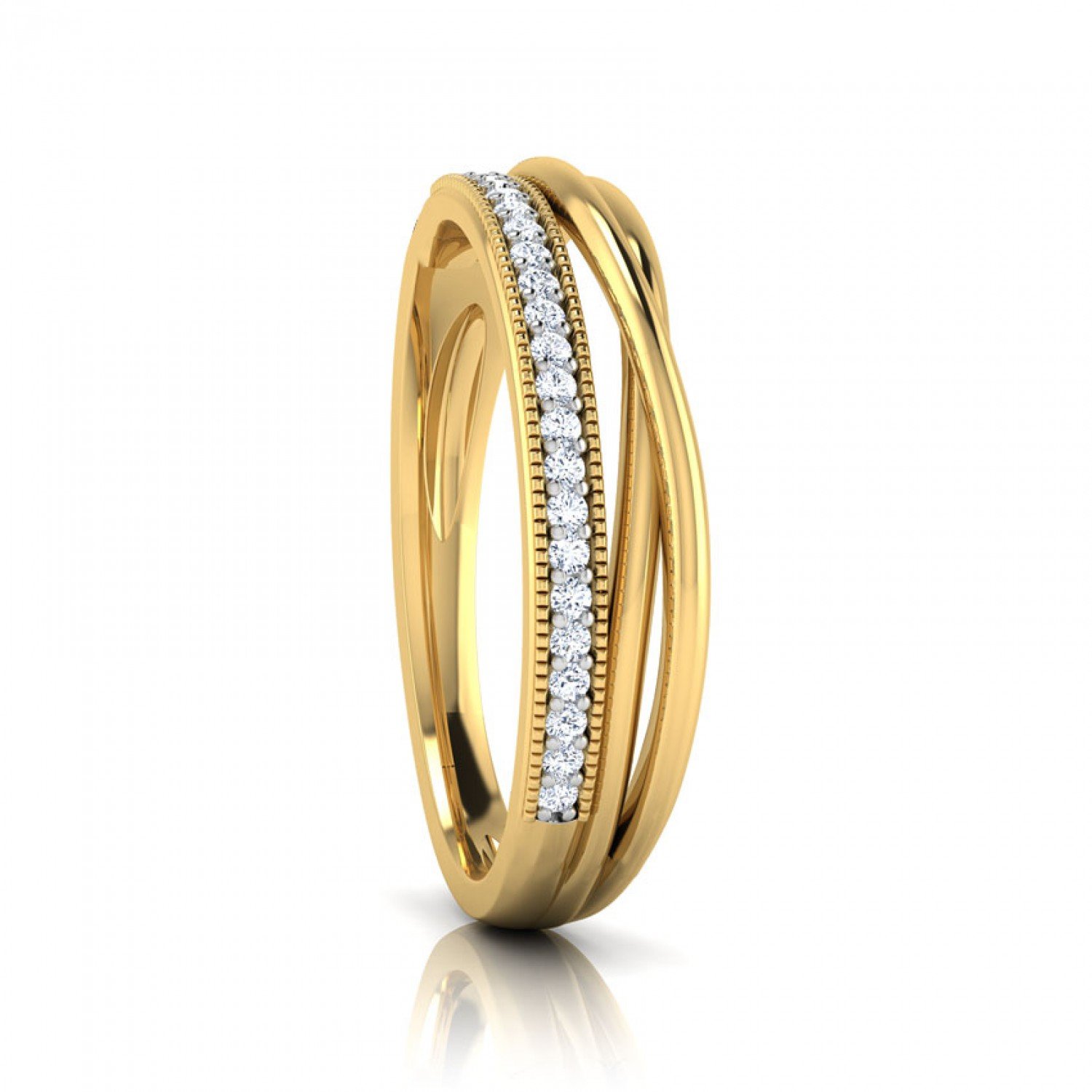 Luxe Lacework Diamond Band