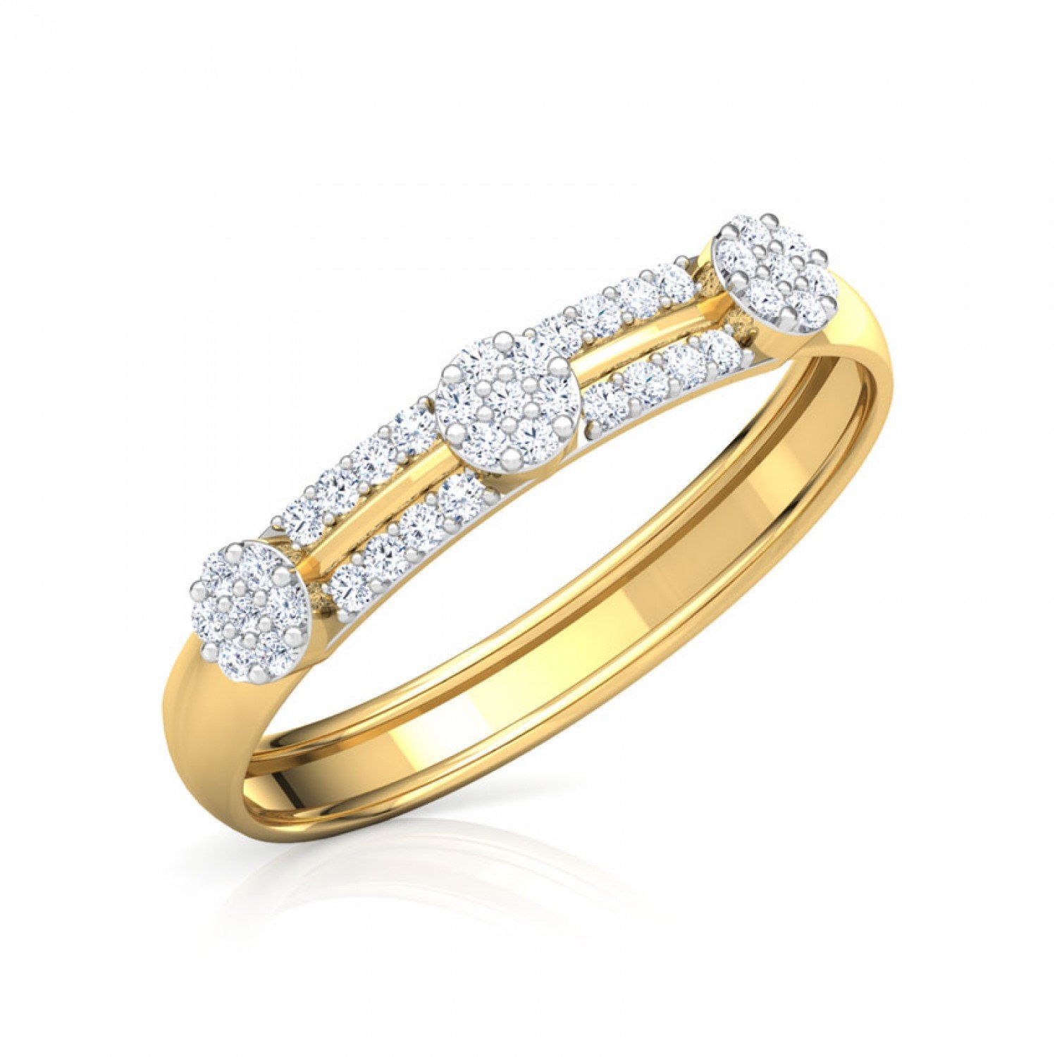 Olivia Intricate Diamond Band