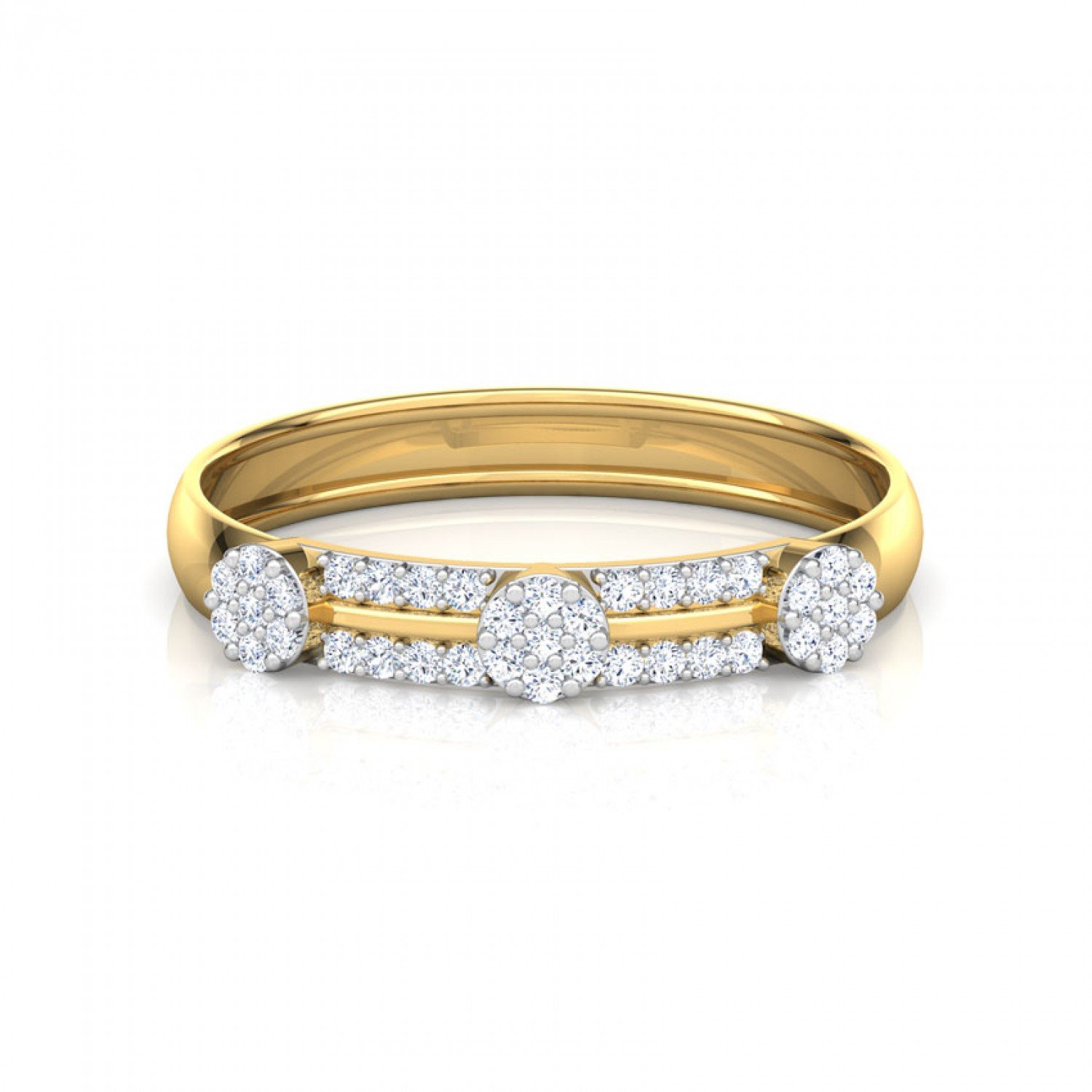 Olivia Intricate Diamond Band