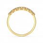 Serpentine Sparkle Diamond Band