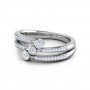 Tremor Scroll Diamond Band