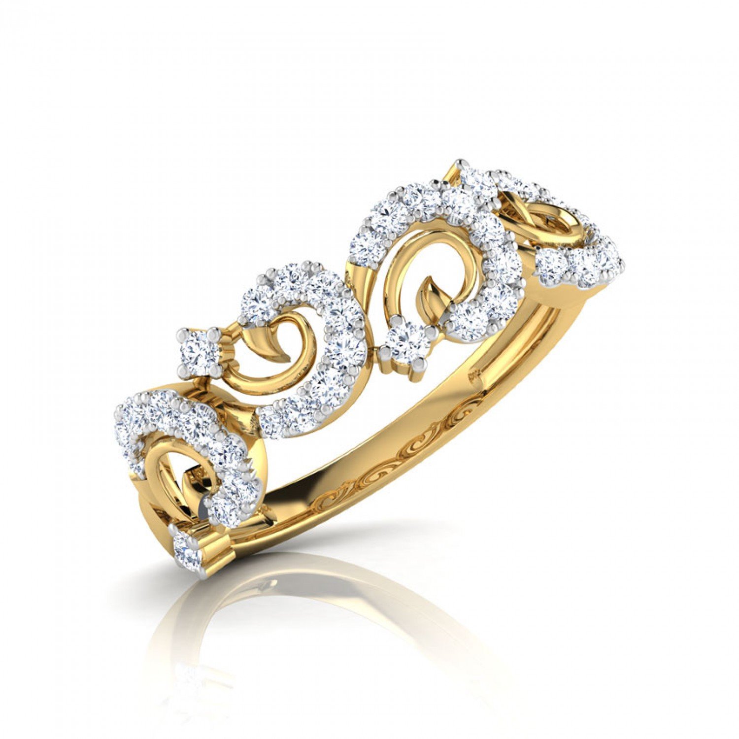 Filigree Fusion Diamond Band Filigree Fusion Diamond Band