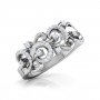 Enchanted Foliage Diamond Band
