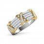 Leafy Splendor Diamond Band