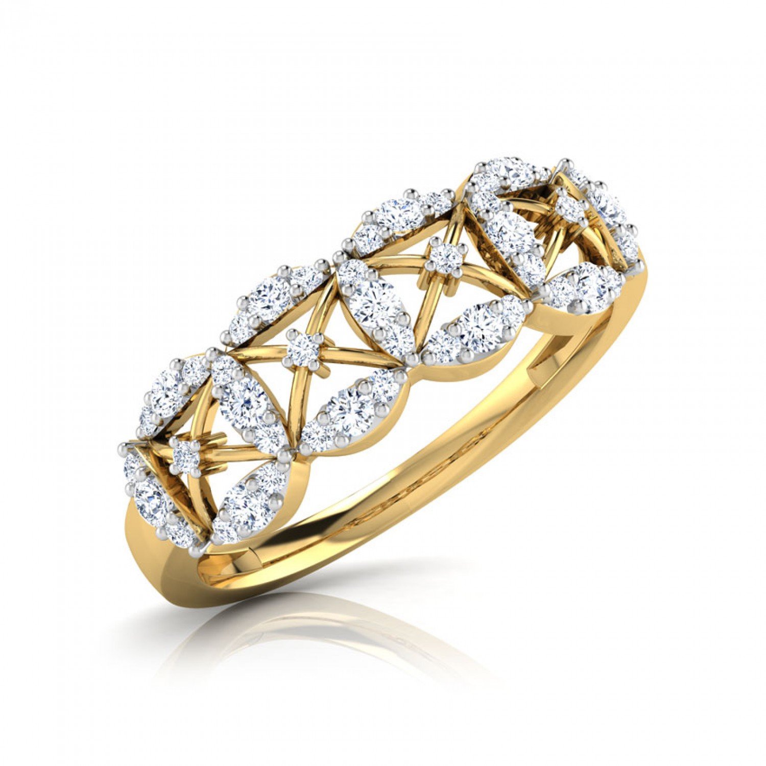 Efface Verdant Diamond Band