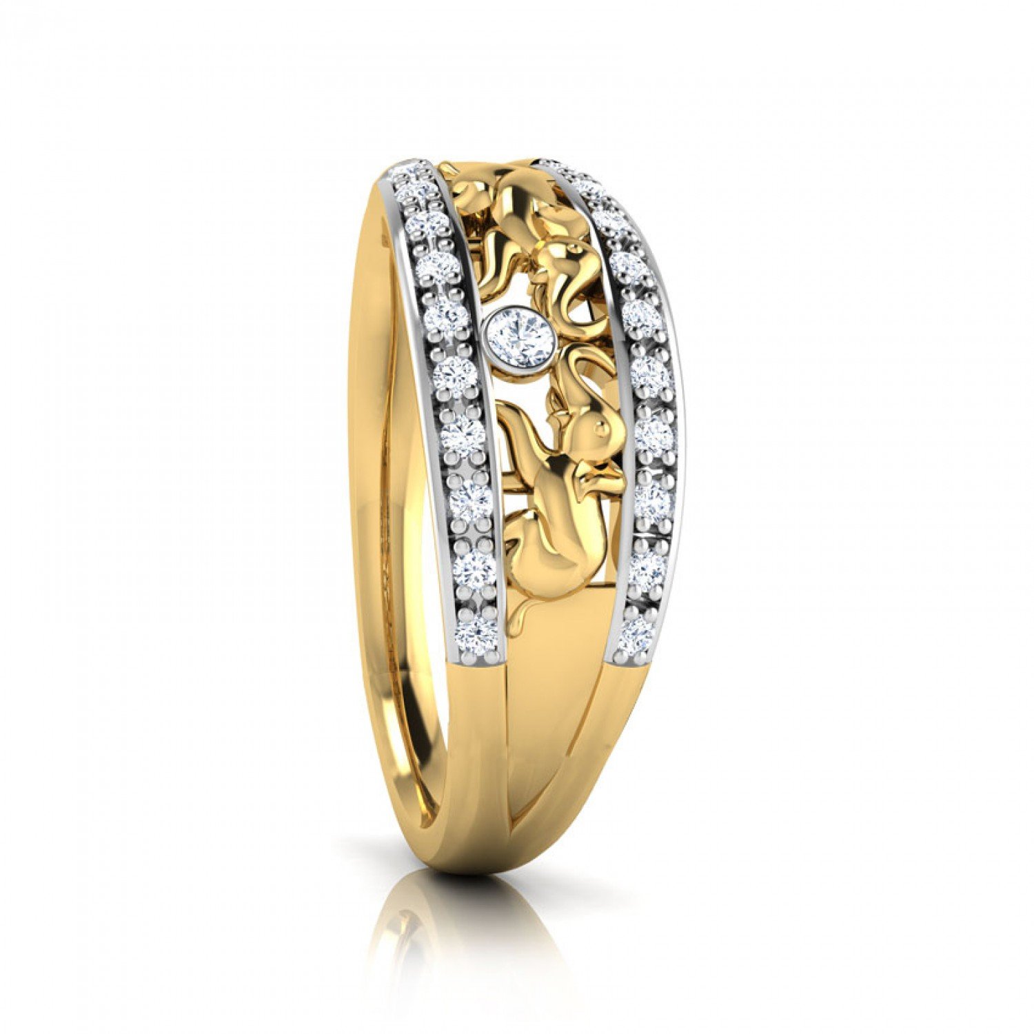 Botanical Brilliance Diamond Band