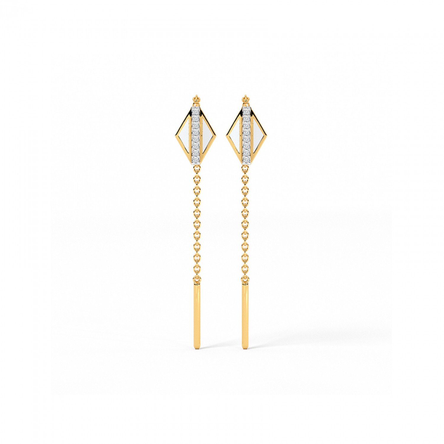 Remarkable Diamond Sui Dhaga Earrings