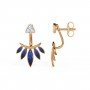 Bhavya Diamond Ear Jackets