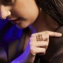 Isha Stairway Gemstone Band
