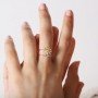 Nesrine Daisy Diamond Ring