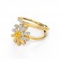 Nesrine Daisy Diamond Ring