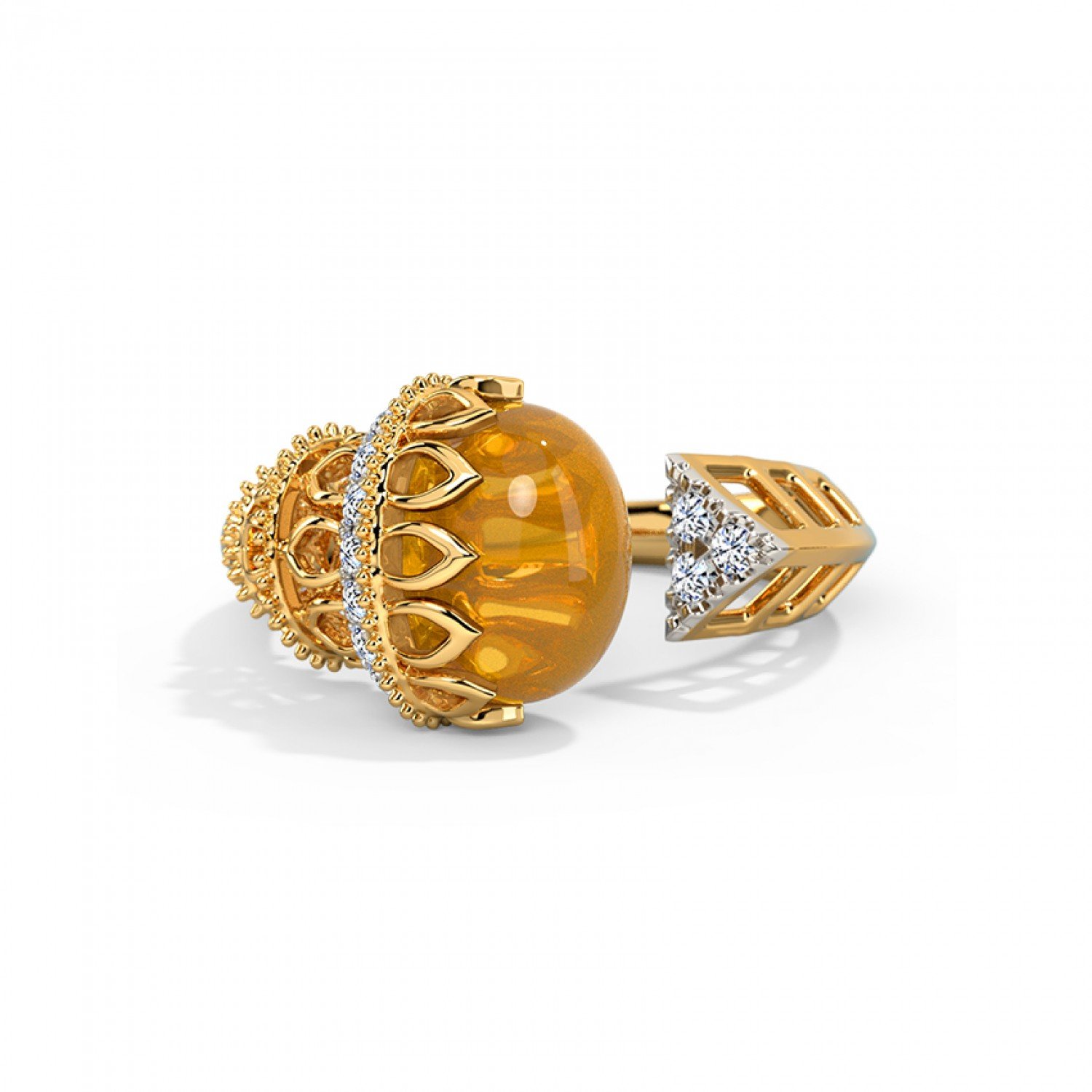 Bohemian Floral Gemstone Ring Bohemian Floral Gemstone Ring