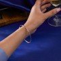 Fable Clover Diamond Bangle