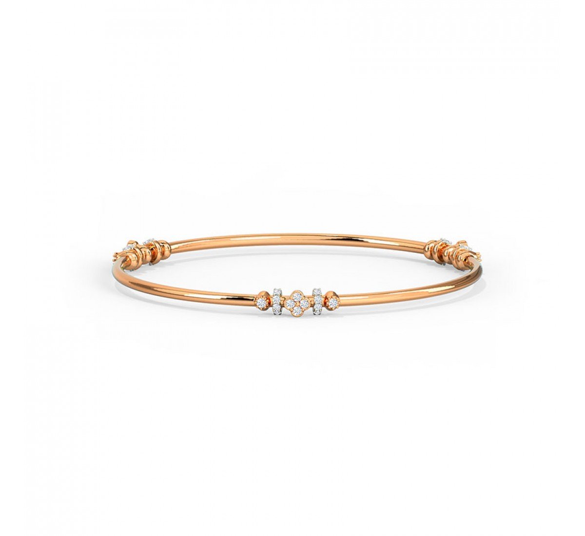 Fable Clover Diamond Bangle