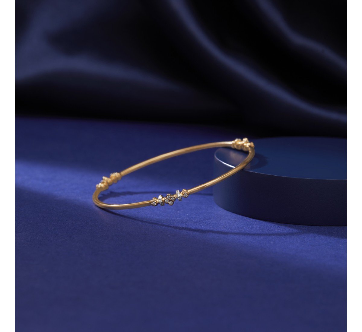 Fable Clover Diamond Bangle