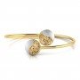 Beacon Cutout Gold Bangle