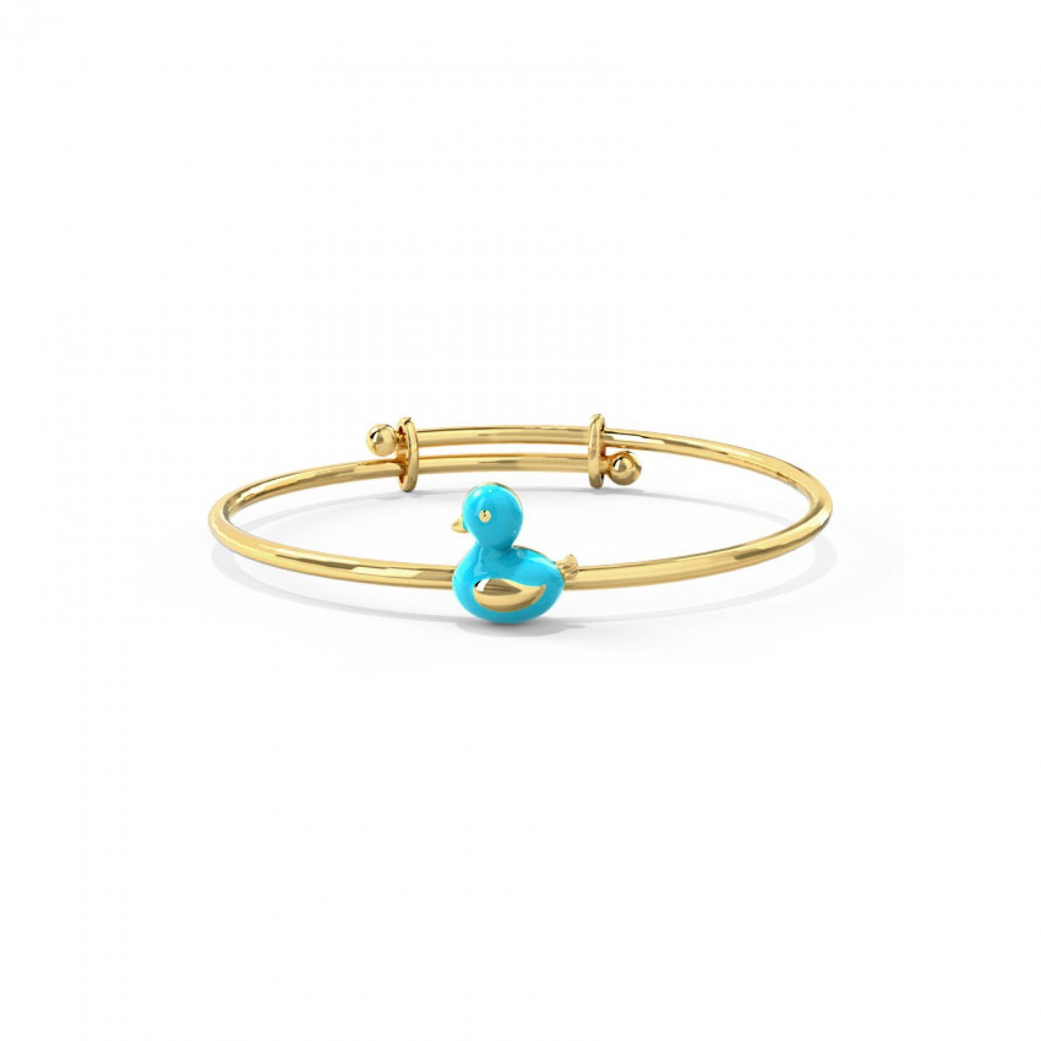 Glitz Duck Baby Gold Bangle