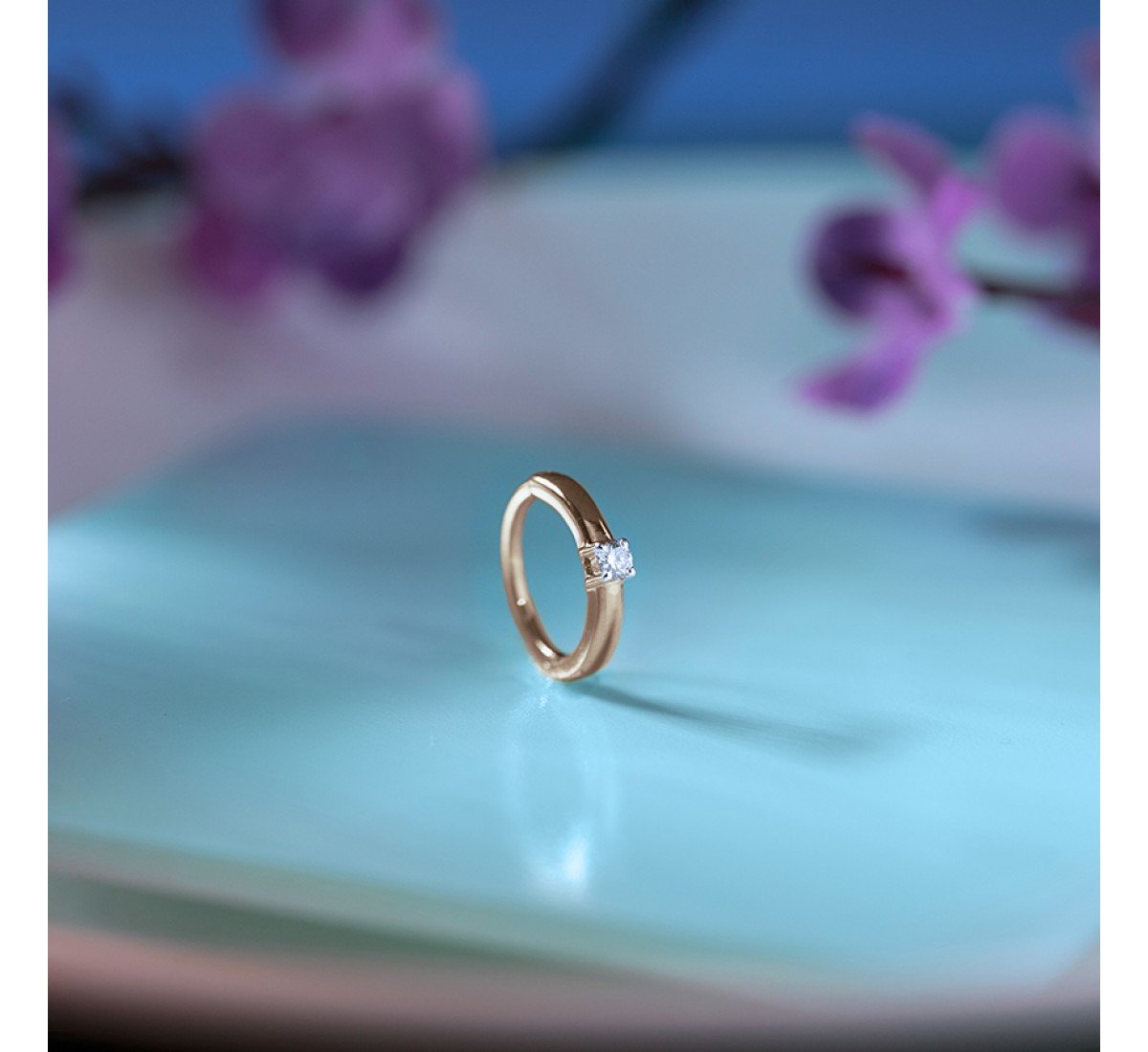 Mosaic Diamond Nose Ring