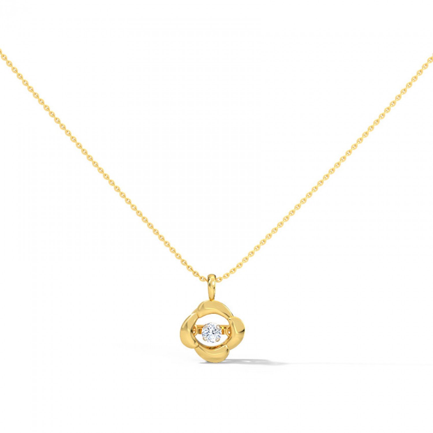 Jester Heartbeat Diamond Necklace