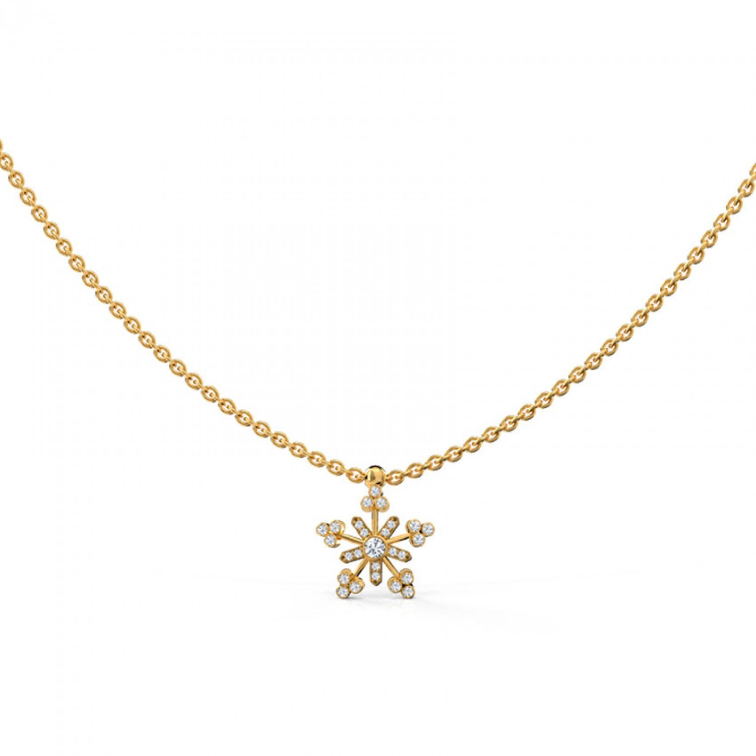 Kismet Star Diamond Necklace