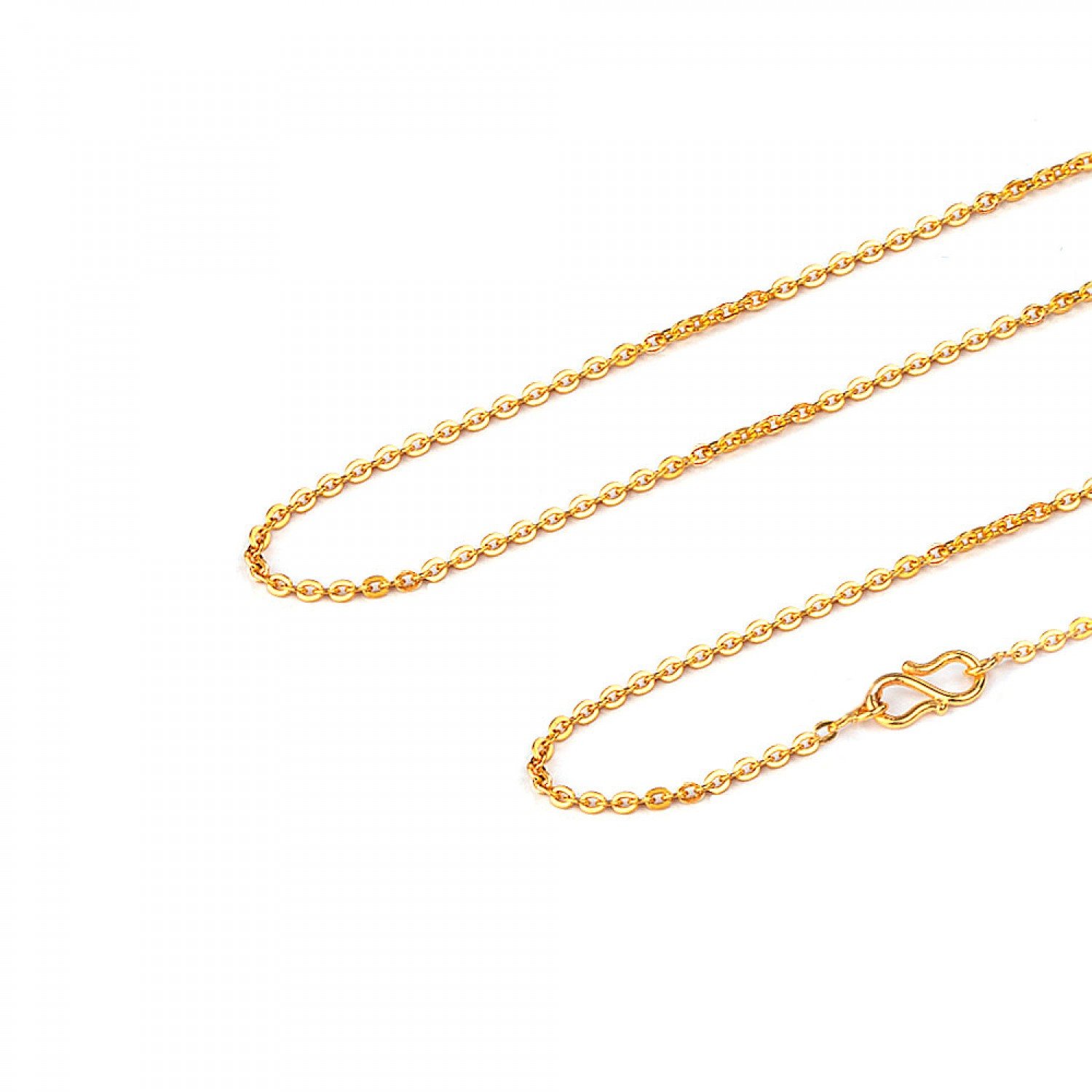 Iconic Slender Cable Gold Chain