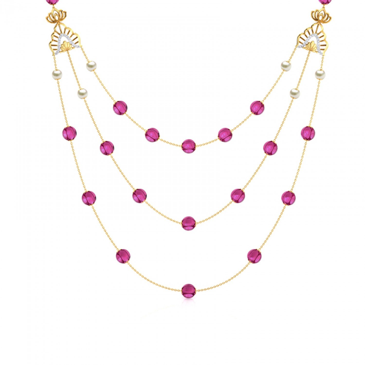 Epiphany Arch Gemstone Necklace