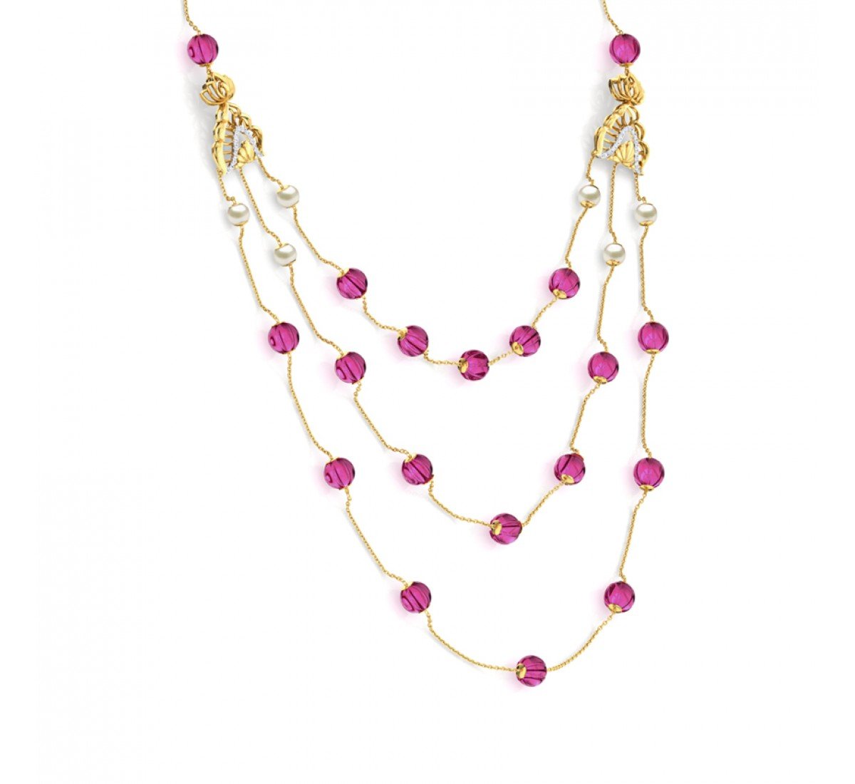 Epiphany Arch Gemstone Necklace
