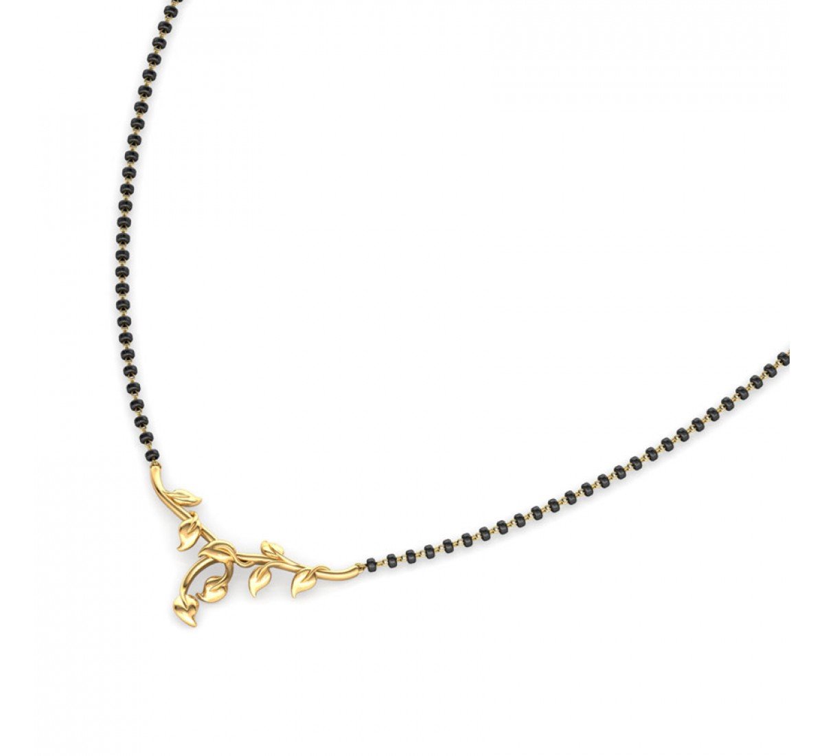 Flourish Leafy Gold Mangalsutra
