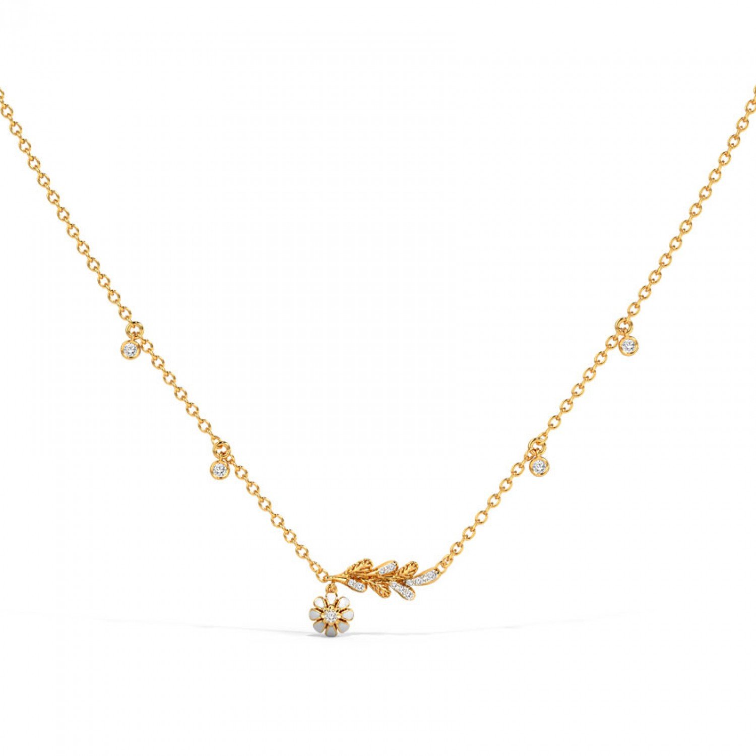 Frolic Papillon Diamond Necklace