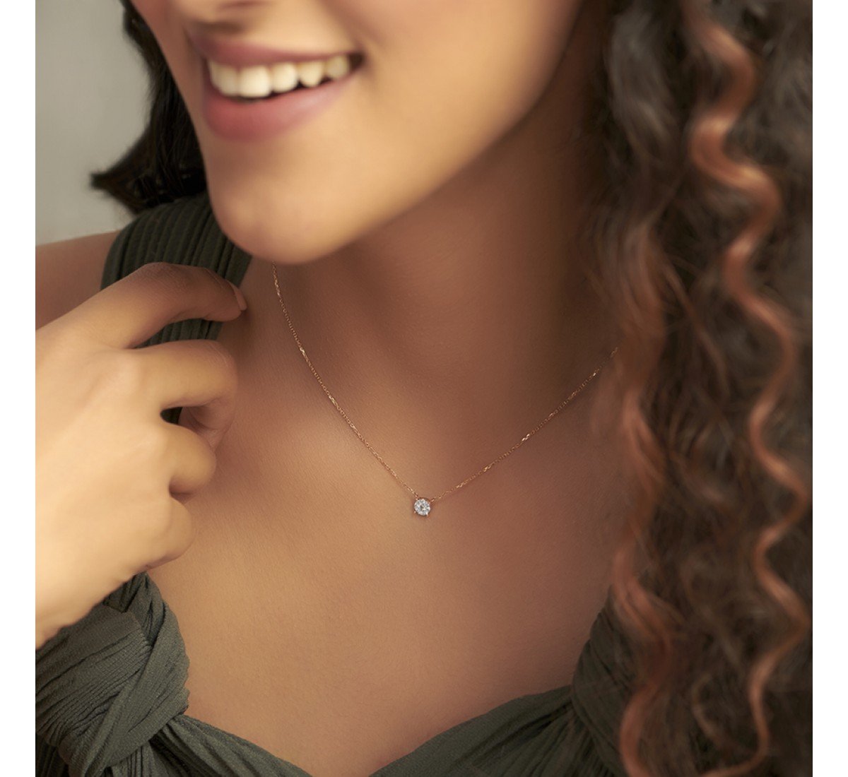 Ursa Glow Chain Diamond Necklace