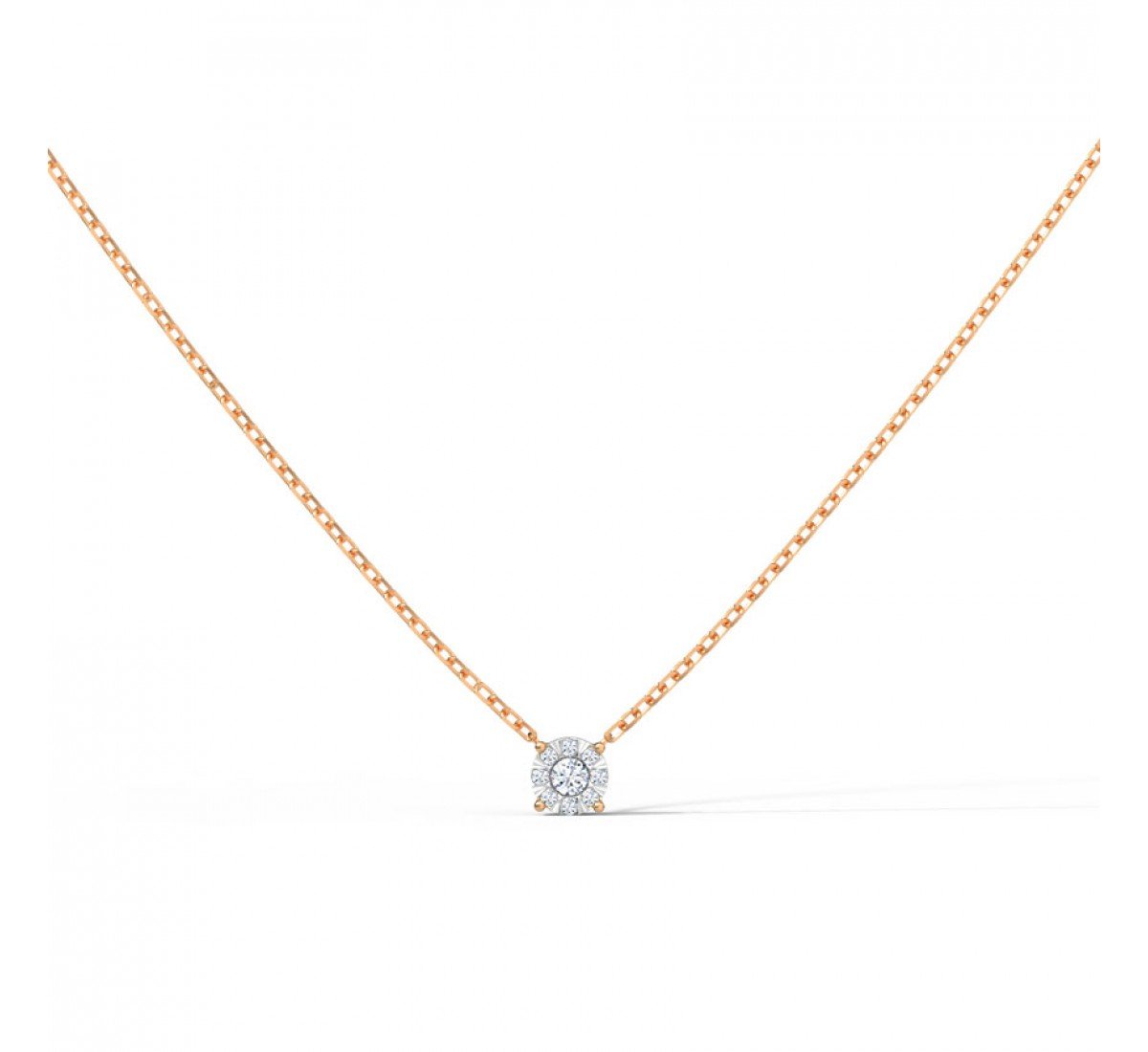 Ursa Glow Chain Diamond Necklace