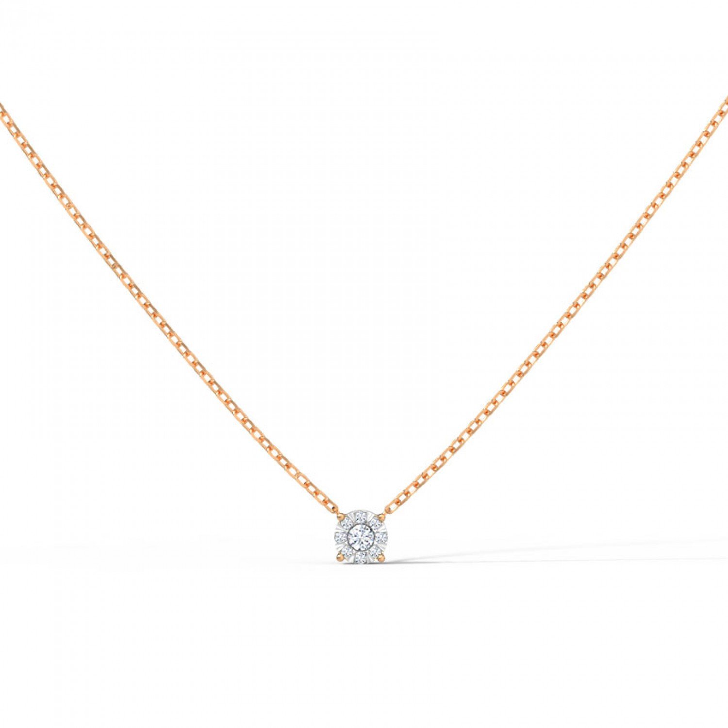 Ursa Glow Chain Diamond Necklace